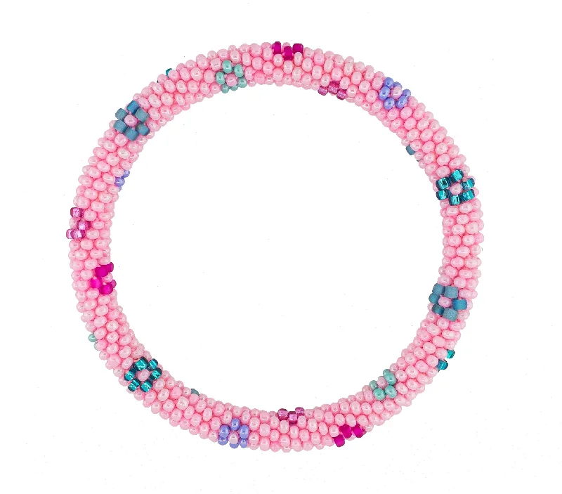 Ladies bracelets star motifs-Roll-On® Bracelet <br> Havana Flower