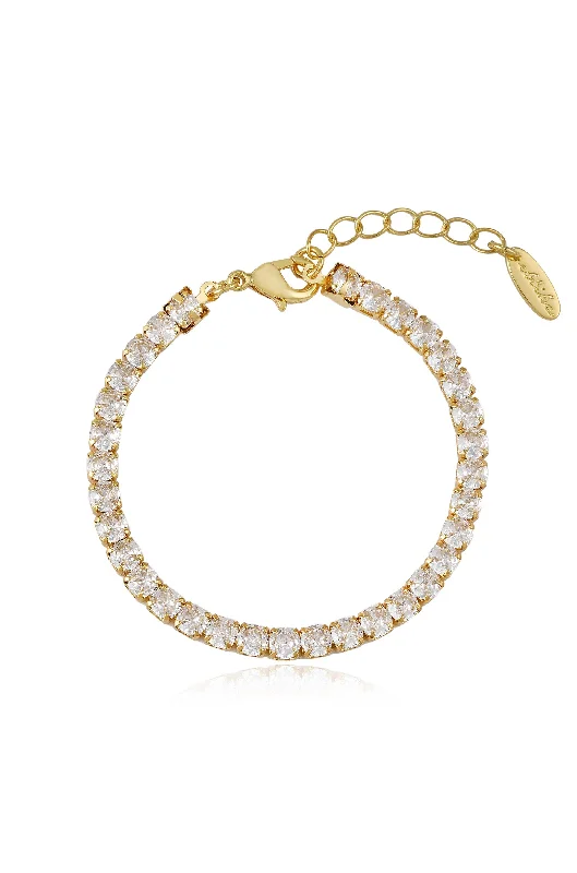 Ladies bracelets star motifs-Giselle Sparkle Crystal Bracelet