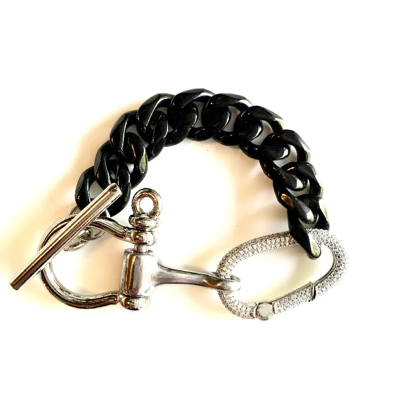 Ladies bracelets retail stores-ARIES BRACELET - Black