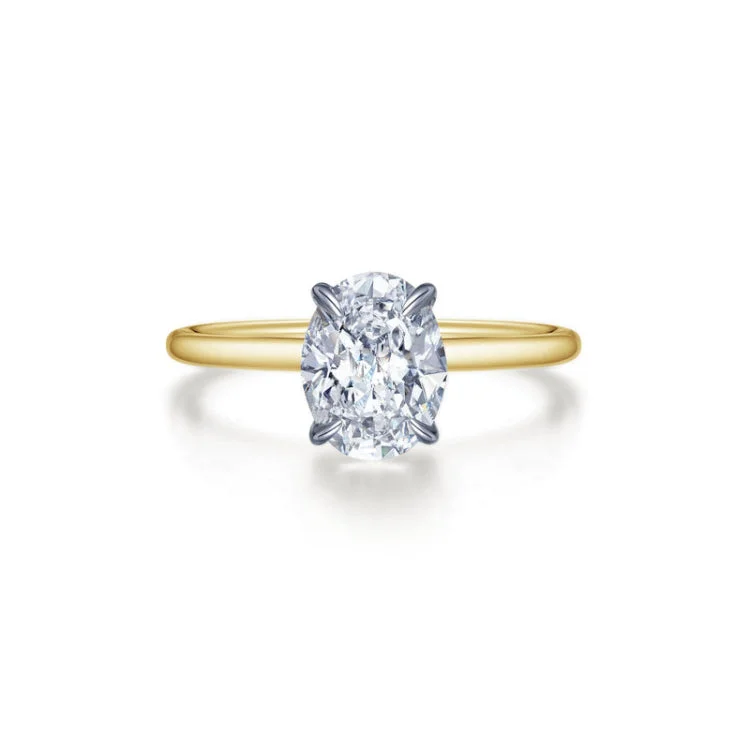 Ladies engagement rings proposal tips-Oval Solitaire Engagement Ring