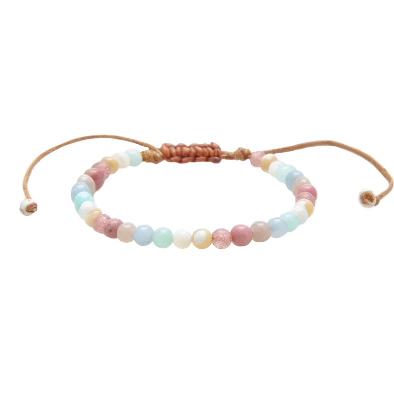 Ladies bracelets sister sets-Compassion Healing 4mm Bracelet