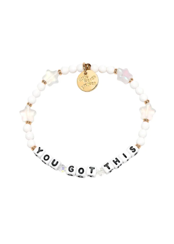 Ladies bracelets size guide-LITTLE WORDS BRACELET - YOU GOT THIS