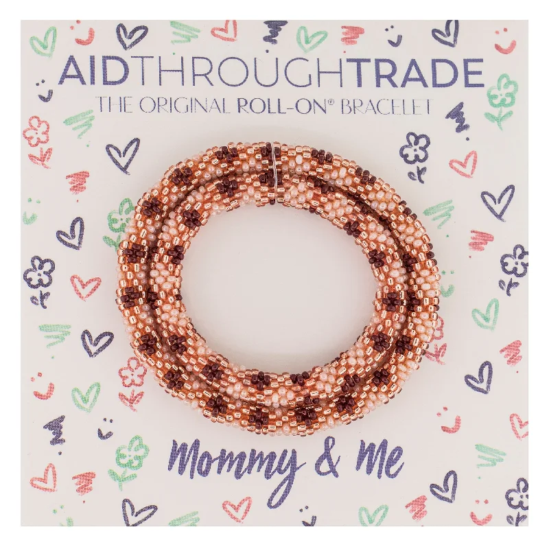 Ladies bracelets cuff looks-*NEW* Mommy & Me Roll-On® Bracelets <br> Rosewood