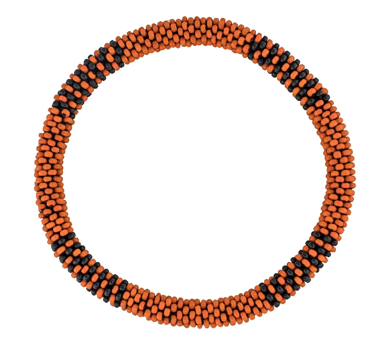 Ladies bracelets fashion picks-Men's Roll-On® Bracelet <br> Orange and Black