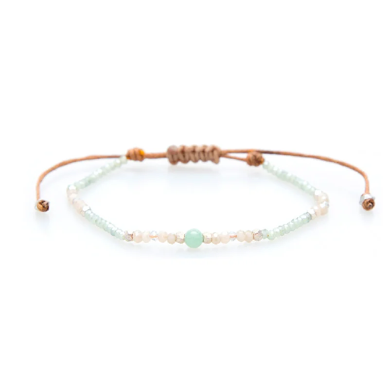 Ladies bracelets personalized-Amazonite Goddess Bracelet