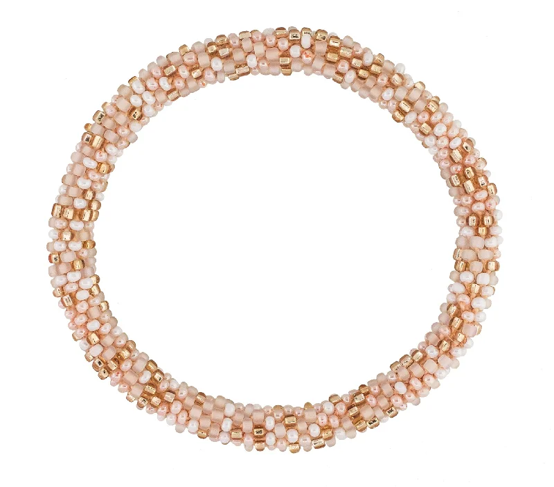 Ladies bracelets celebrity styles-8 inch Roll-On® Bracelet <br> Blush Speckled