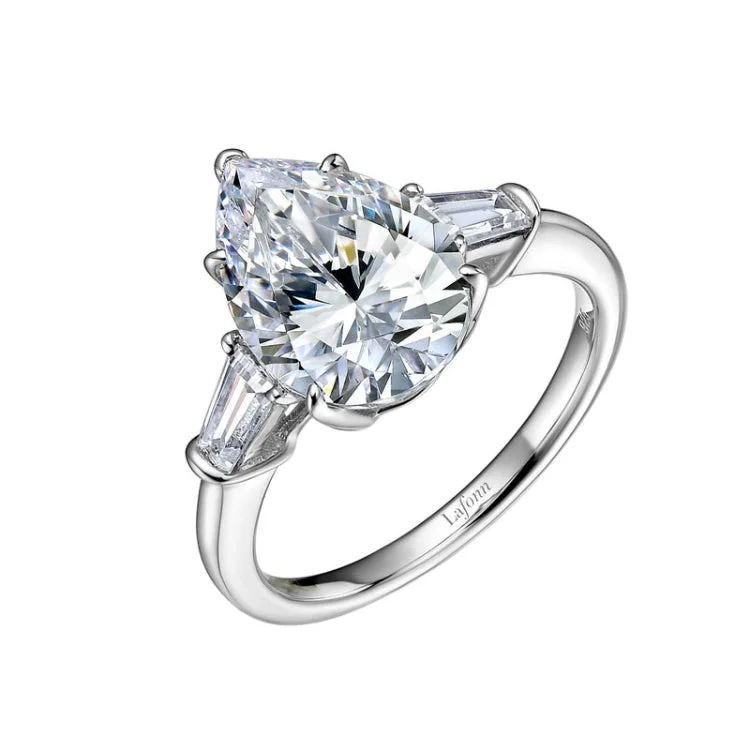 Ladies engagement rings platinum picks-Classic Three-Stone Engagement Ring