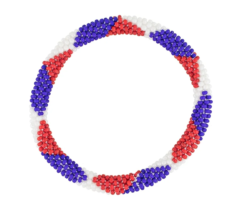 Ladies bracelets stacked styles-Roll-On® Bracelet <br> One Nation