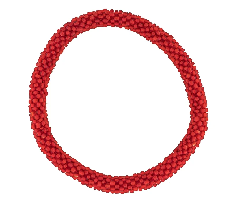 Ladies bracelets sentimental value-Men's Roll-On® Bracelet <br> Solid Red