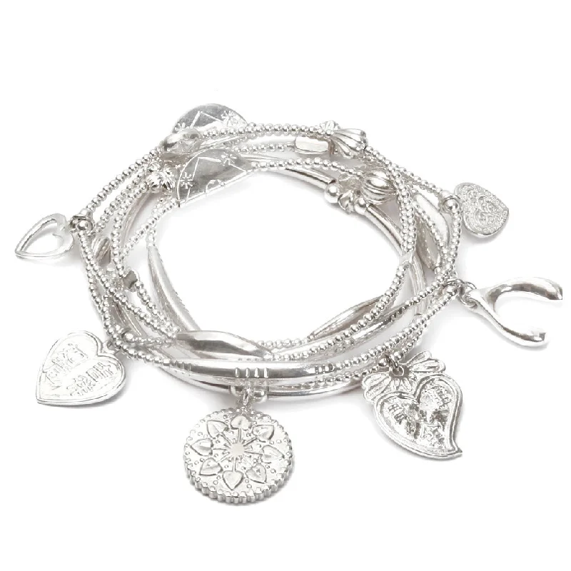 Ladies bracelets Mother’s Day-HOPE Bracelet 6-Stack