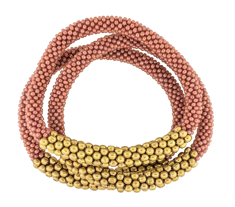 Ladies bracelets Mother’s Day-***NEW***<br> Statement Roll-On® Bracelets <br>  Golden Division Terracotta