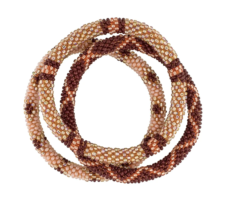 Ladies bracelets celebrity styles-Roll-On® Bracelets <br>  *NEW* Rosewood